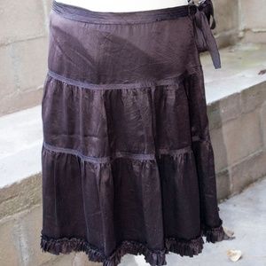 Banana Republic Silk Skirt Size 8